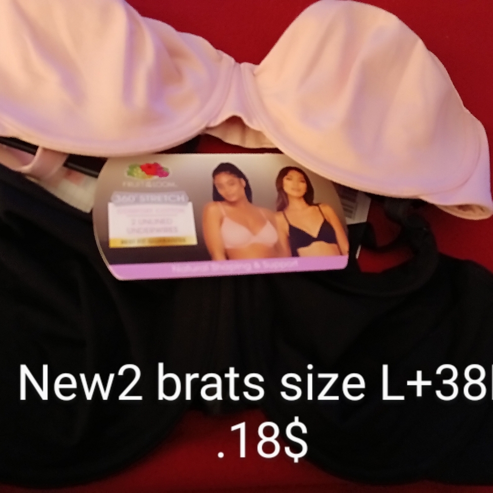 2 BRAS SIZE L 38D